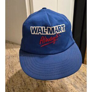 Wal Mart Always Vintage Snapback Hat 90s Made in USA